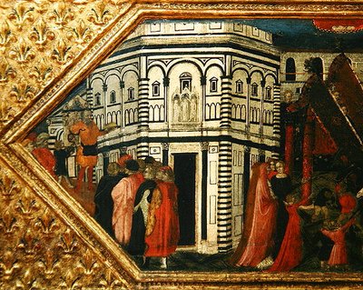 Cassone Decorated with a Scene of the Palio of S. Giovanni by Giovanni Francesco Toscani