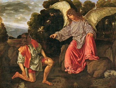 Tobias and the Angel, c.1530 by Giovanni Girolamo Savoldo