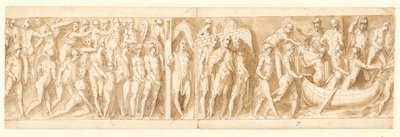 32 Copies after the Column of Marcus Aurelius, Piazza Colonna in Rome by Giovanni Guerra