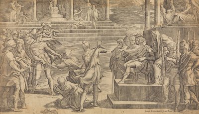 The Martyrdom of St. Peter and St. Paul by Giovanni Jacopo Caraglio