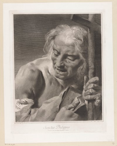 Apostle Philip (series title: Apostles) by Giovanni Marco Pitteri