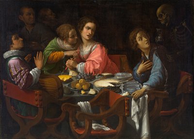 Memento Mori: Death Comes to the Table by Giovanni Martinelli