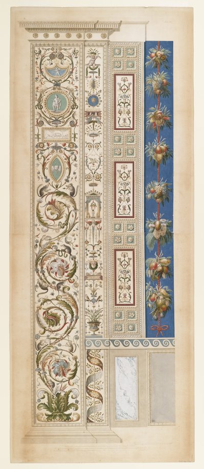 Plate IX from Loggie di Rafaele nel Vaticano by Giovanni Ottaviani