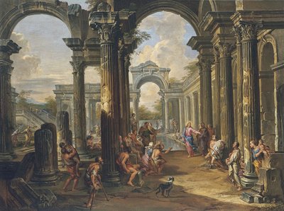 The Pool of Bethesda by Giovanni Paolo Pannini