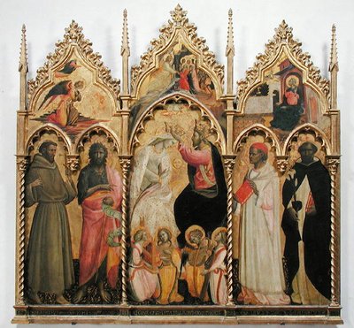 Coronation of the Virgin with Saints, c.1420 by Giovanni dal Ponte