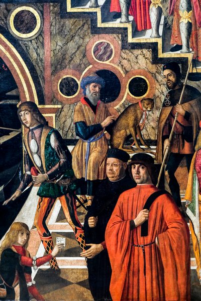 The miraculous healing of the daughter of Benvegnudo da San Polo thanks to a relic of the cross, circa 1502 by Giovanni di Niccolo Mansueti
