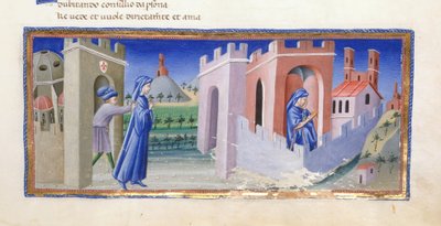 Dante being expelled from Florence, and composing his poem in exile, from Paradiso in 