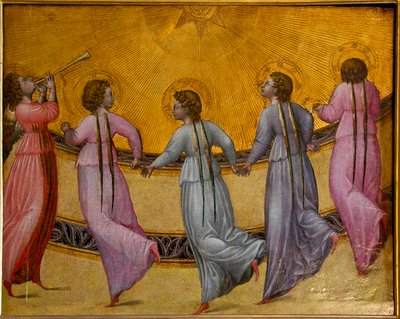 Five Dancing Angels by Giovanni di Paolo