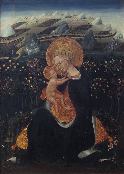 Madonna of Humility by Giovanni di Paolo