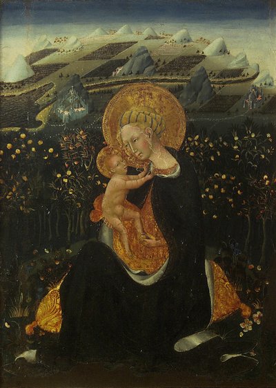Madonna of Humility by Giovanni di Paolo