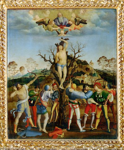 The Martyrdom of Saint Sebastian, Early 16th Century by Girolamo Genga