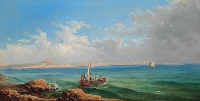 The Sea Approach to Marsa Scirocco by Girolamo Gianni
