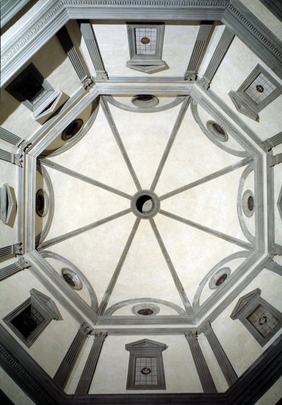 View of the Octagonal Sacristy Built on Project by Giuliano da Sangallo by Giuliano Giamberti da Sangallo