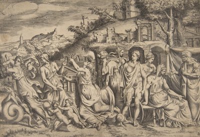 The Story of Jason and Medea by Giulio Bonasone
