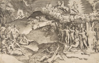 The Triumph of Love by Giulio Bonasone