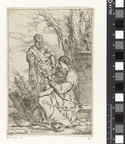 Rest on the Flight into Egypt by Giulio Carpioni (I)
