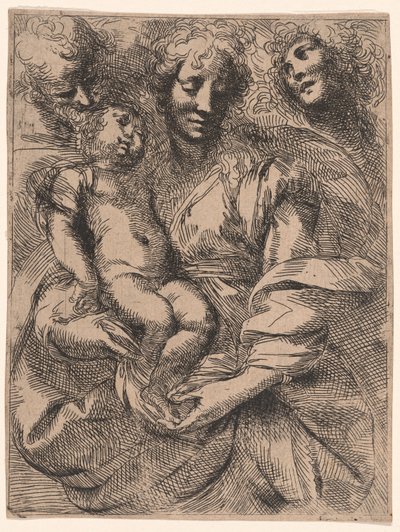 The Holy Family by Giulio Cesare Procaccini