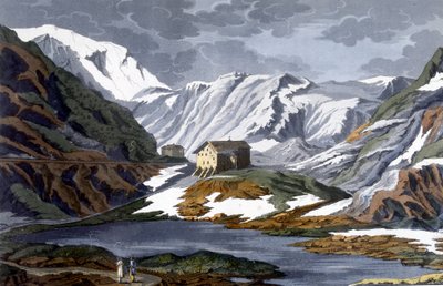 Hospice of the Great Saint Bernard in Switzerland - in 