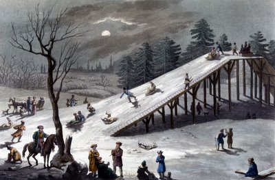 Montagne Russe: Sledge and Ice Track in Russia by Giulio Ferrario