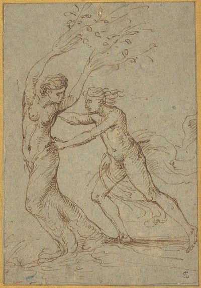 Apollo and Daphne by Giulio Romano