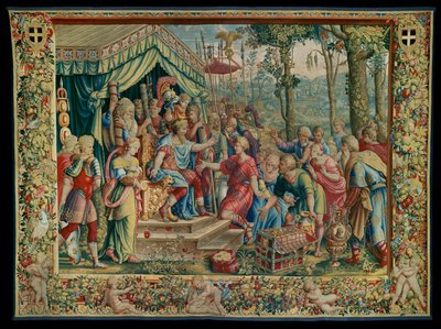 The History of Scipio: The Continence of Scipio by Giulio Romano