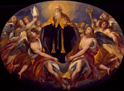 St Benedict in glory by Giuseppe Cesari by Giuseppe Cesari