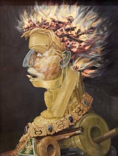 Fire by Giuseppe Arcimboldo