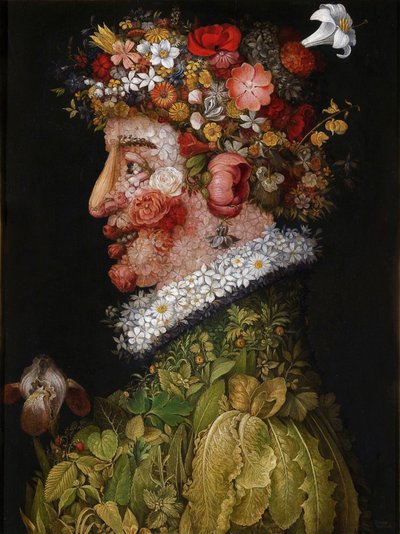 Spring by Giuseppe Arcimboldo