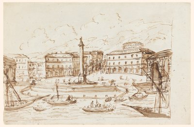 Port of Ajaccio, Corsica by Giuseppe Barberi