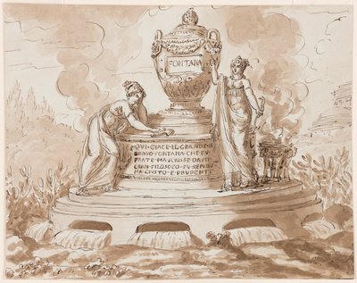 Sepulchral Monument for Felice Fontana, Professor of Philosophy, Padua by Giuseppe Barberi