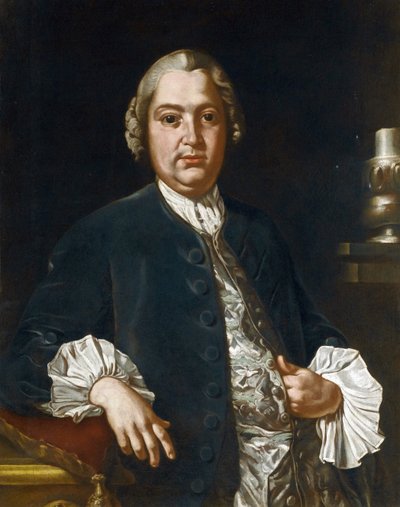Portrait of the Composer Niccolo Jommelli by Giuseppe Bonito
