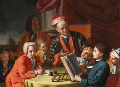The Lesson by Giuseppe Bonito