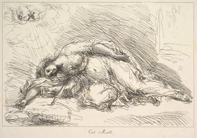 Woman Slain with Sword by Giuseppe Canale