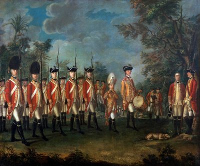 Lord George Lennox, Colonel of the 25th Regiment of Foot, c.1771 by Giuseppe Chiesa
