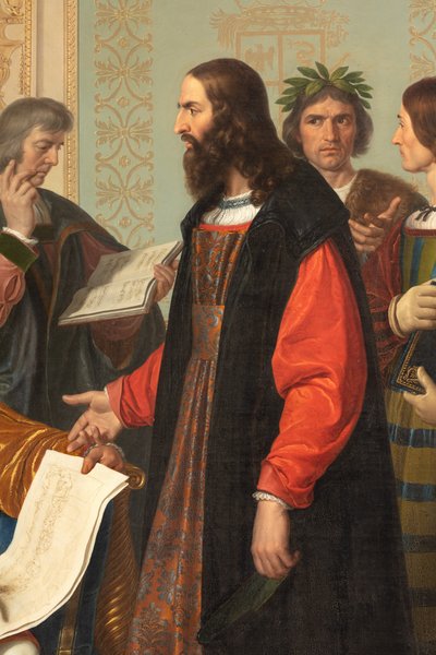 The Court of Ludovico il Moro (detail) by Giuseppe Diotti