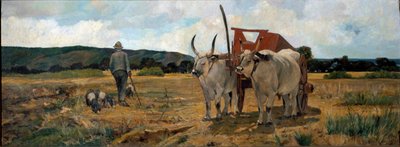 Landscape in Maremma by Giuseppe Fattori