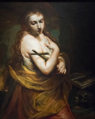 Penitent Magdalene by Giuseppe Maria (1665 1747) Crespi