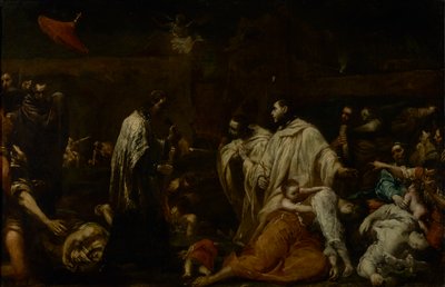 Blessed Bernard Tolomei Interceding for the Cessation of the Plague in Siena by Giuseppe Maria Crespi