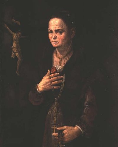 Portrait of a Lady by Giuseppe Mazzuoli