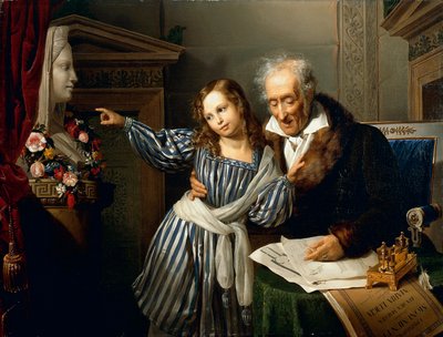 Old Man Pointing out Maria Luigia