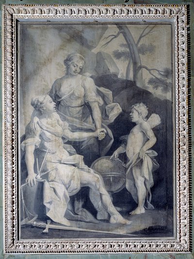 Genius of the Nation with Justice and Peace by Giuseppe Paganelli
