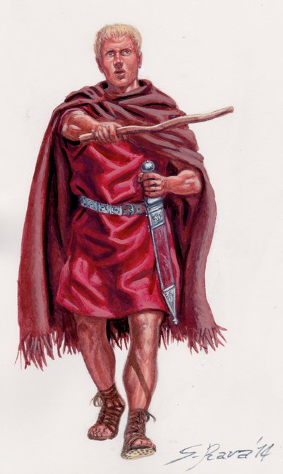 Numerus Batavorum (or cohors Germanorum) by Giuseppe Rava