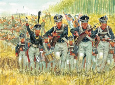 Russian Campaign: Russian Line Infantry Against the Army of Napoleon I in 1812 by Giuseppe Rava