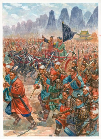 The Army of the First Emperor of Qin by Giuseppe Rava