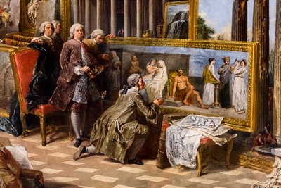 Roma Antica, circa 1754/57 by Giuseppe & Salvi Nicola (1697-1751) Pannini