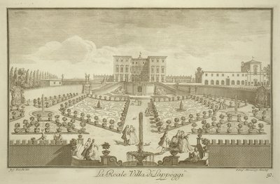 Villa Lappeggi, from Views of Tuscany, published c.1744-57 by Giuseppe Zocchi