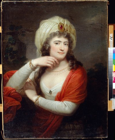 Portrait of Alexandra Branicka (née Engelhardt) by Giuseppe or Josef Grassi