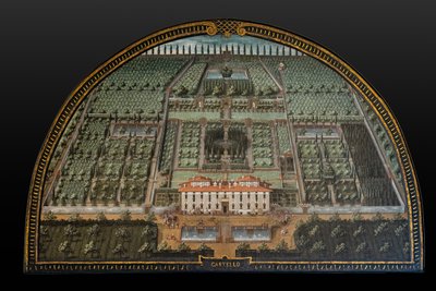 Medici Villa Castello by Giusto Utens