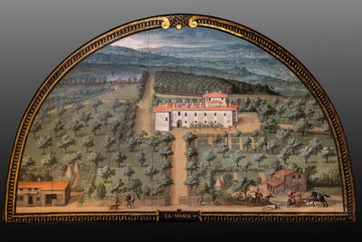 The Medici Villa La Magia by Giusto Utens