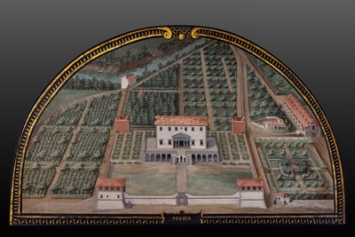 The Medici Villa di Poggio a Caiano by Giusto Utens